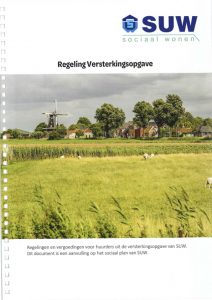 Voorblad "Regeling Versterkingsopgave"